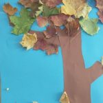 Praca plastyczna- Jesienne drzewo