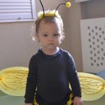 Blanka w stroju pszczółki Mai